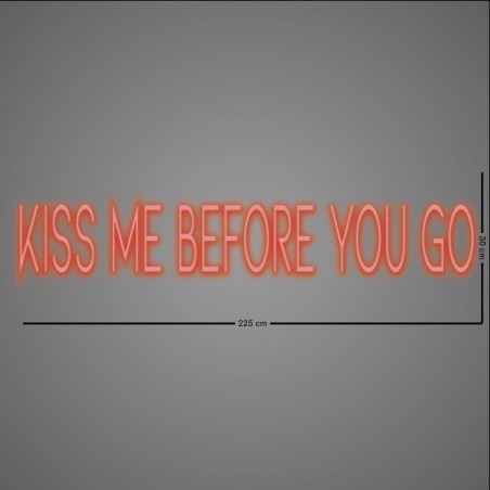 Kiss me before you go